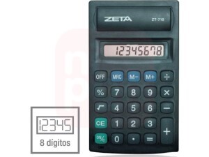 Calculadora 8 Dígitos ZT715 - Zeta