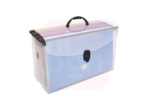 Maleta Arquivo c/ 10 Pastas Suspensas Coloridas - Dello