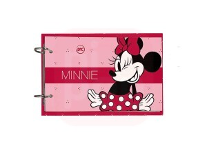 Porta Fichas Argolado Maior com 80 Fichas Minnie – 3782