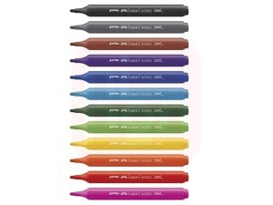 Canetinha Jumbo Triangular 12 Cores - Faber-Castell