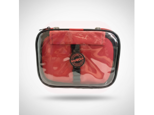 Estojo Box Super Clean 24Lápis Vermelho - Snaker